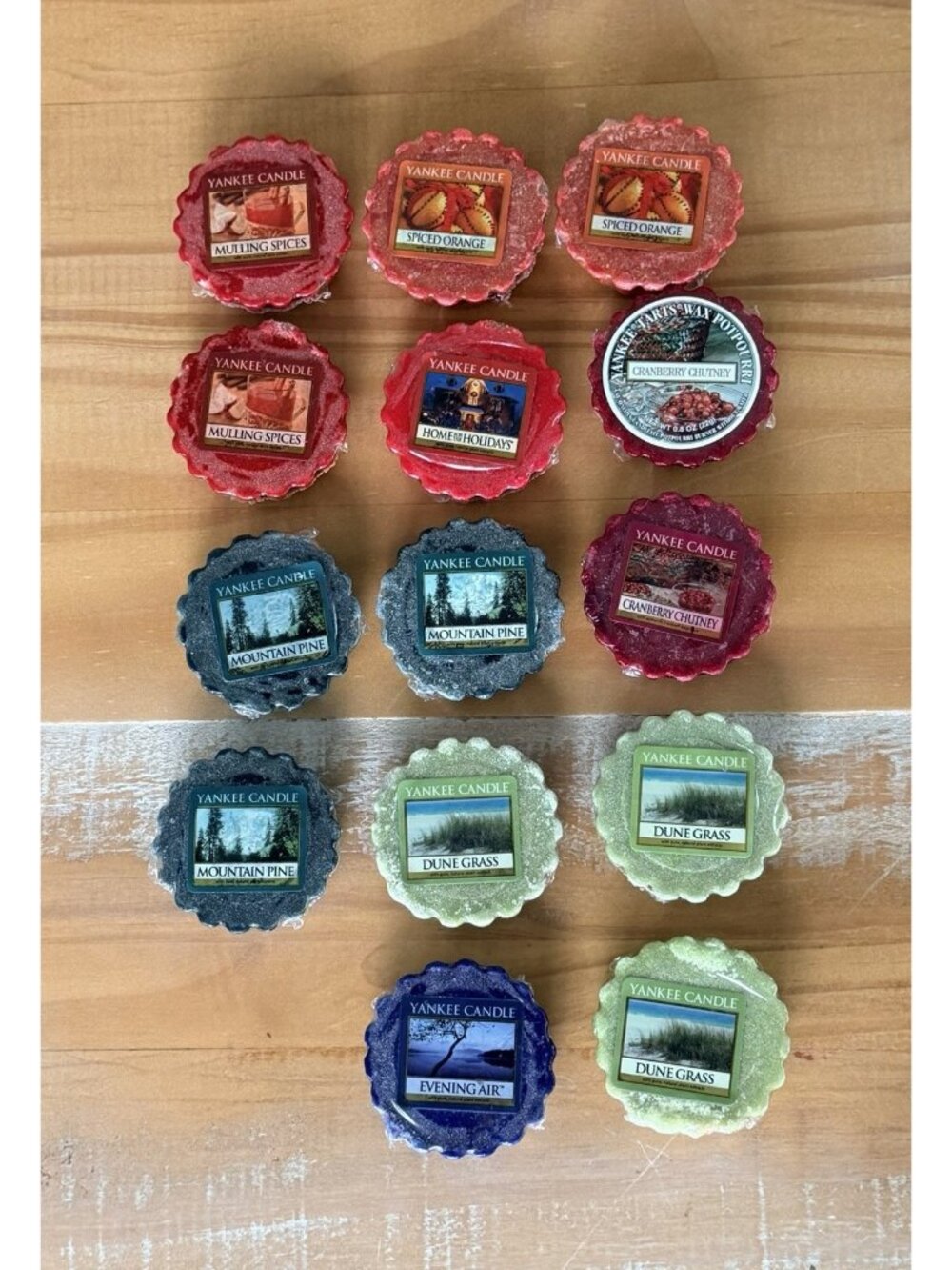Yankee Candle Tarts  Wax Melts Variety of Scents - Lot of 14 Cottagecore NOS
